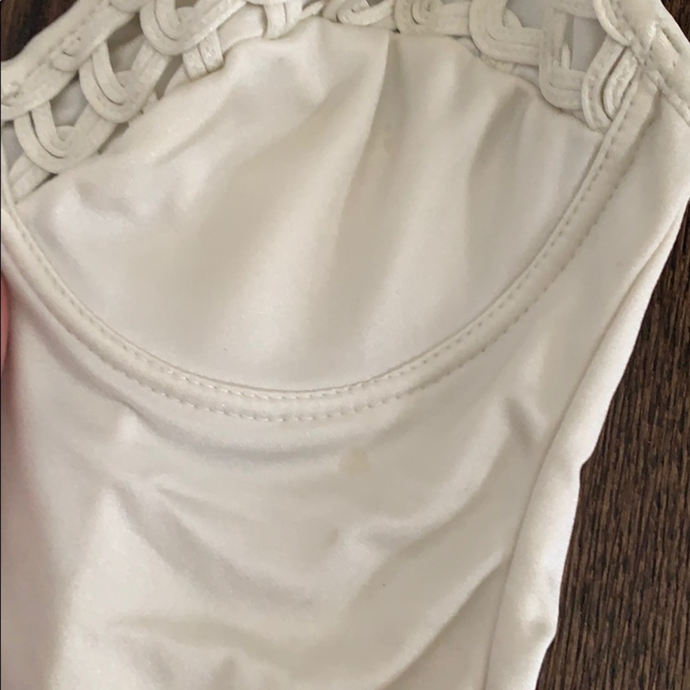 VINTAGE La Perla Aquasuit Creme Bathing Suit - Picture 5 of 6